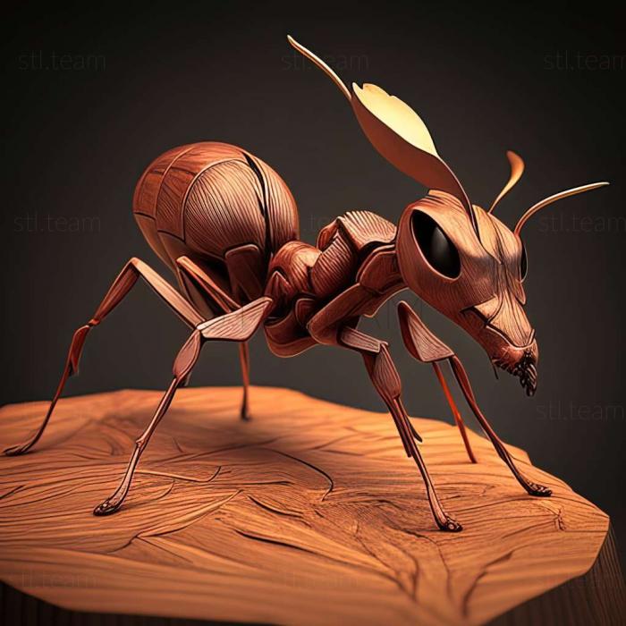 3D model Camponotus maculatus (STL)